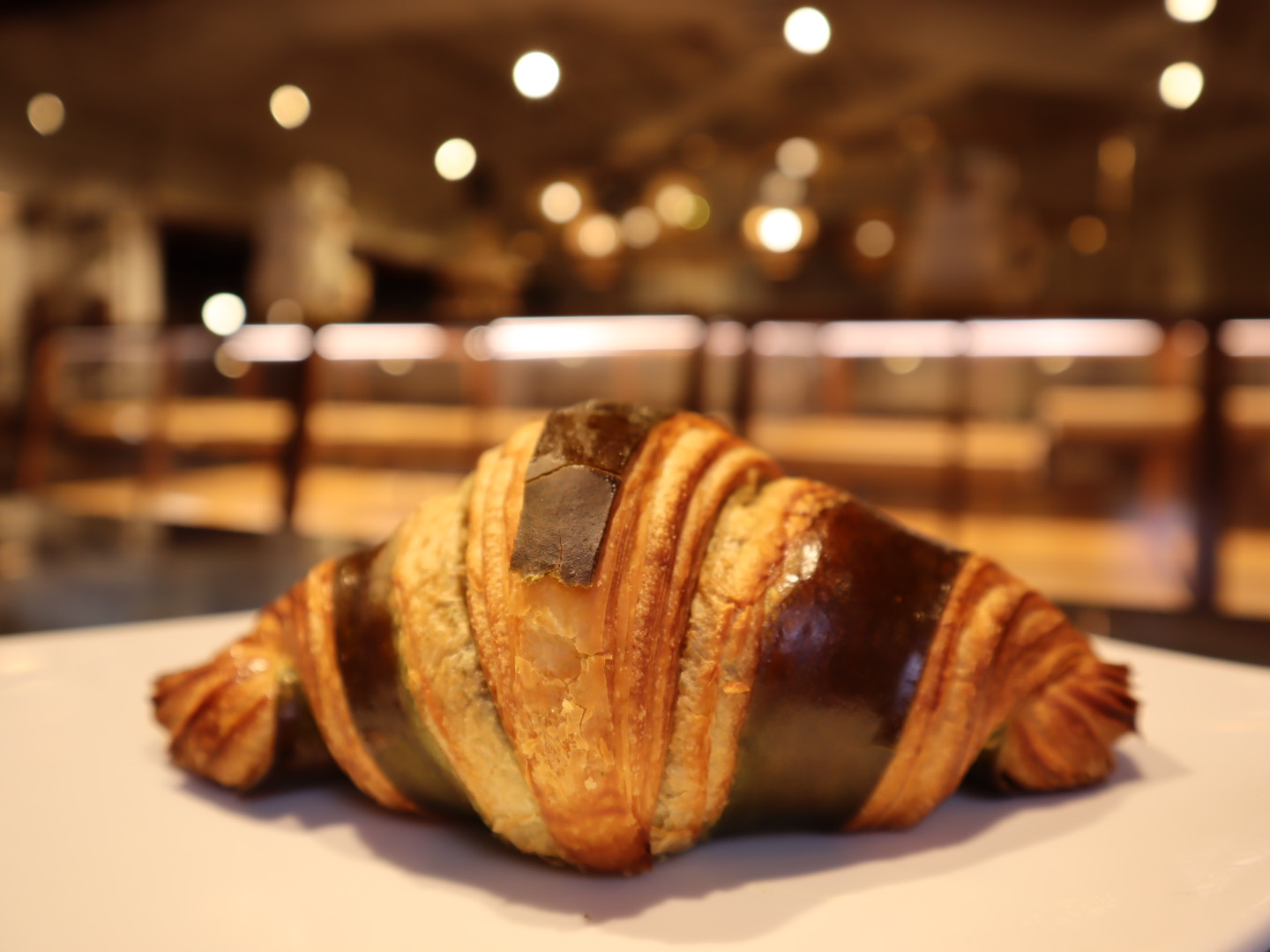 Matcha Cream Croissant