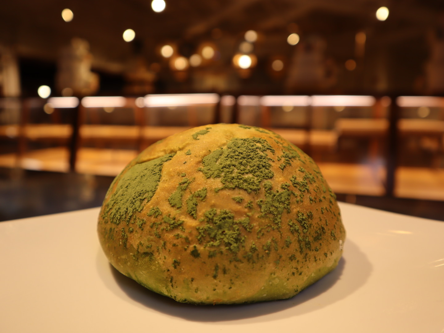 Matcha Red Bean Bun