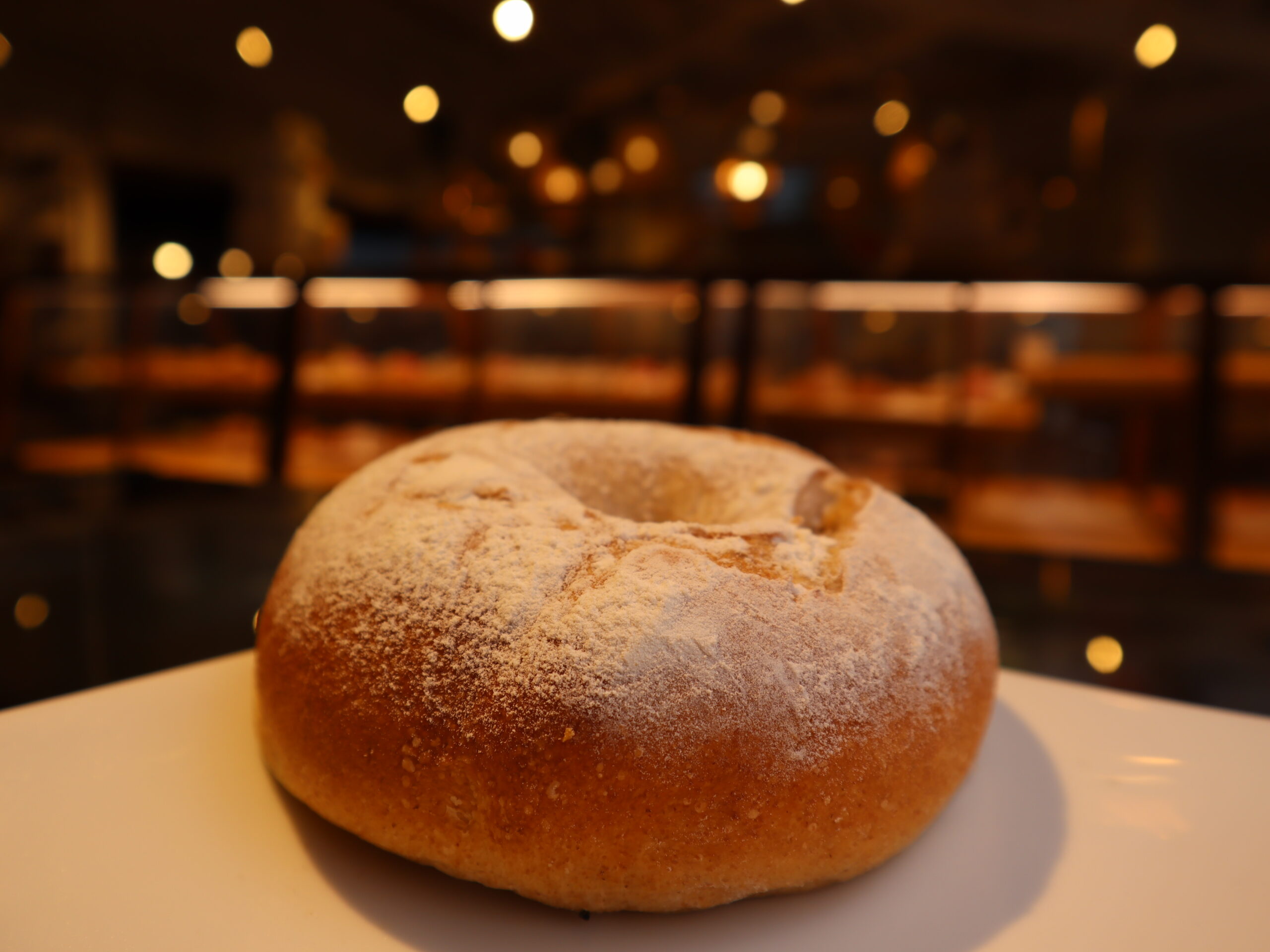 Red Bean Soft Bagel
